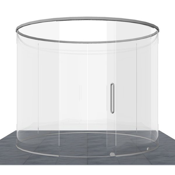 画像2: 円形ガラスブース (2)