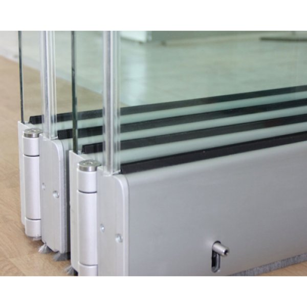 画像5: プレキシブル・ガラスドア 折り戸（高重量） (5)