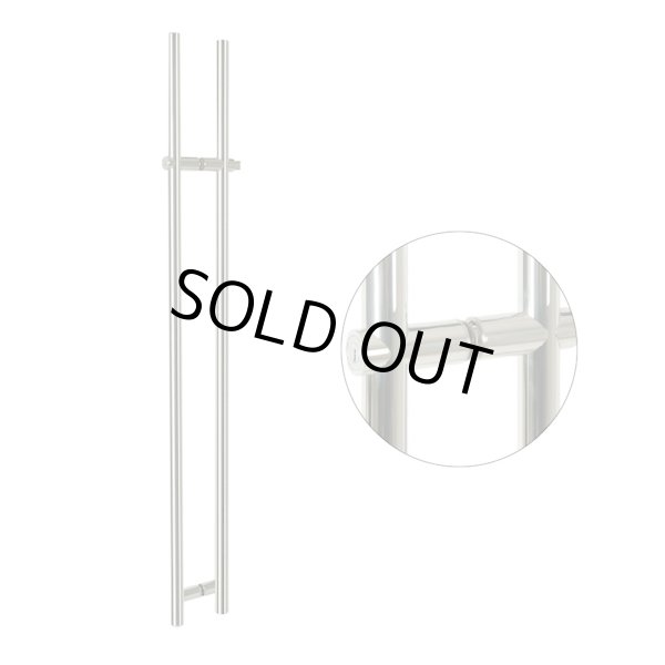 画像1: 「INAL」ステンレスハンドル  H 　ロック付き【直径36mm】 (1)