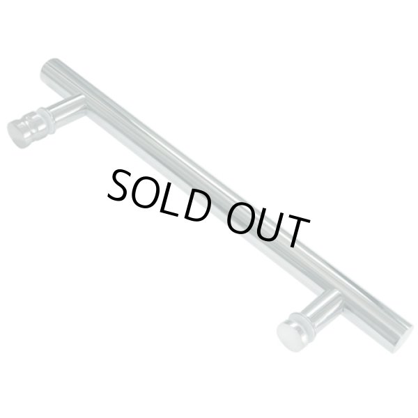 画像1: 「INAL」ステンレスハンドル 【シングル】（つまみとキャップ付き）　直径32mm用 (1)