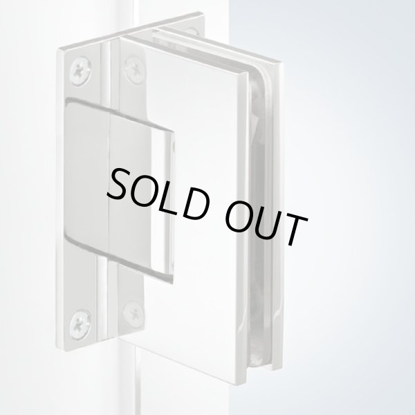 画像4: 真鍮ガラスドア用ヒンジ（丁番） ２個セット (4)