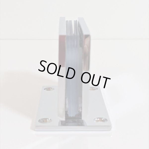 画像3: 真鍮ガラスドア用ヒンジ（丁番） ２個セット (3)