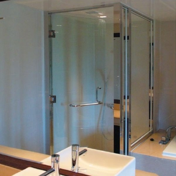 画像10: ステンレスガラス用調整ヒンジ／T型・壁取付タイプ (10)