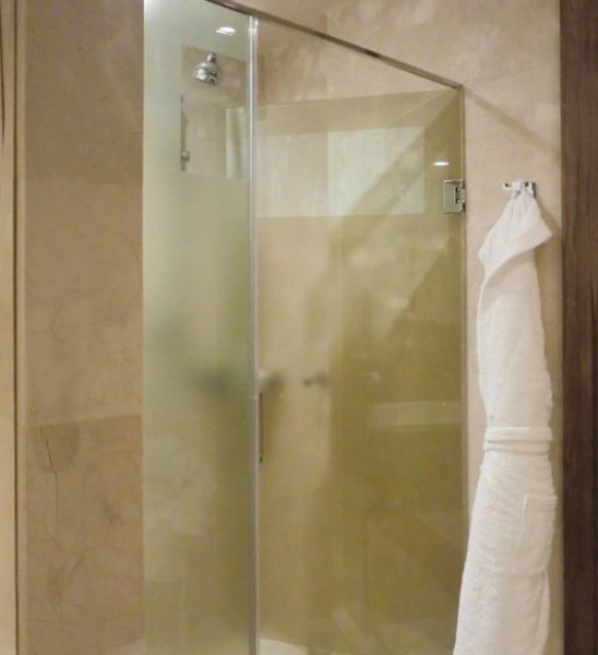 画像8: ステンレスガラス用調整ヒンジ／L型・壁取付タイプ (8)