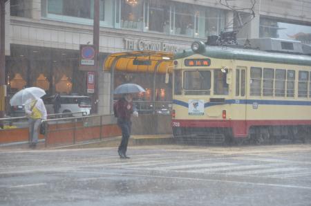 台風並みの春の嵐が去って