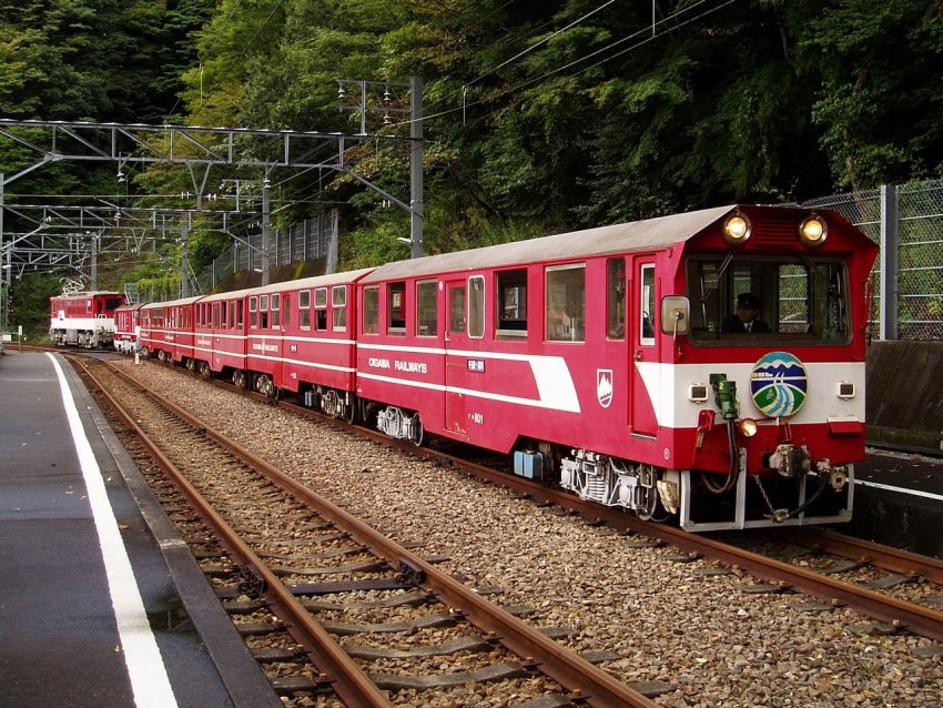 大井川鉄道の井川線（静岡県）