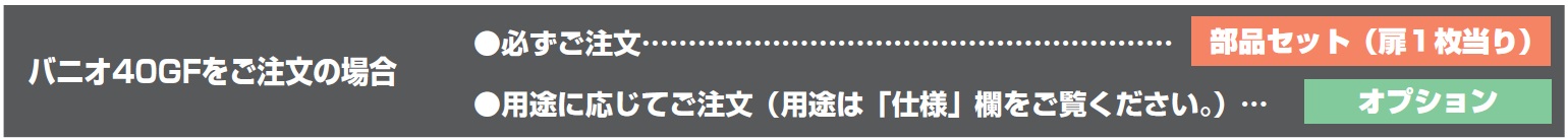 バニオ 40GF